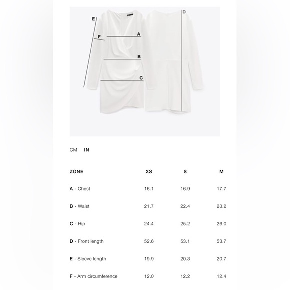 ZARA ZW COLLECTION 100% LINEN ASYMMETRIC DRESS - Picture 16 of 16